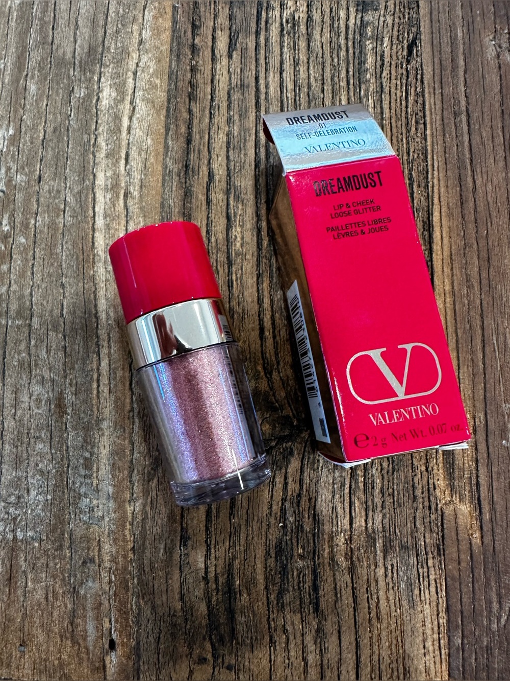 Valentino Dreamdust Eyeshadow & Cheek Glitter - Pink Shimmer